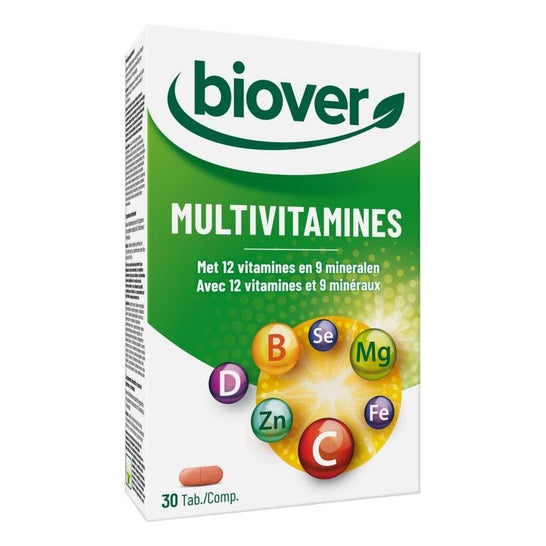 Biover Multivitaminas Basic 30caps