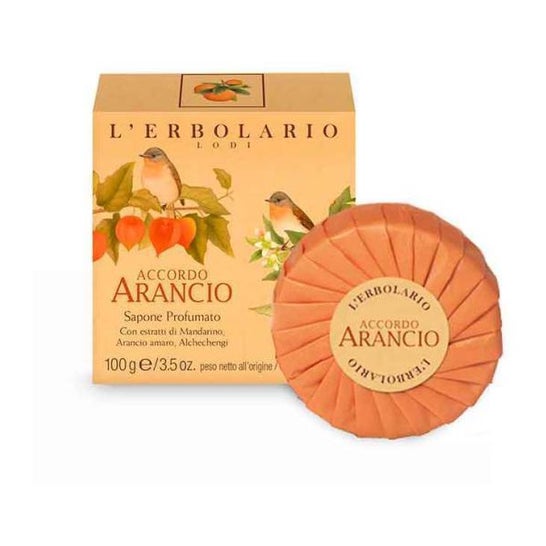L'Erbolario Accordo Naranjo Perfumed Soap 100g