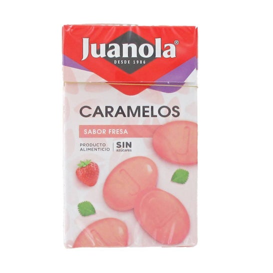 Juanola Caramelos Sabor Fresa 50g