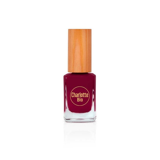 Charlotte Bio Esmalte de Uñas Bio-sourced Rojo Ciruela 10ml