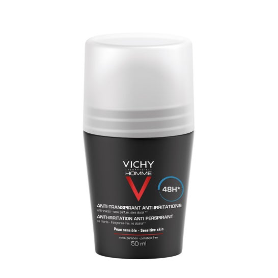 Vichy Homme desodorante piel sensible roll on 50ml
