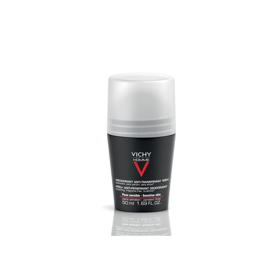 Vichy Homme  Roll-on Deodorant for Sensitive Skin 50ml
