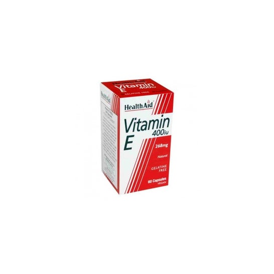 HealthAid Vitamina E Natural 400 I.U. 60caps