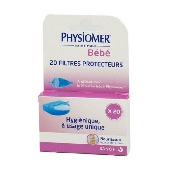 Filtros protectores de un solo uso Physiomer Baby 20uds