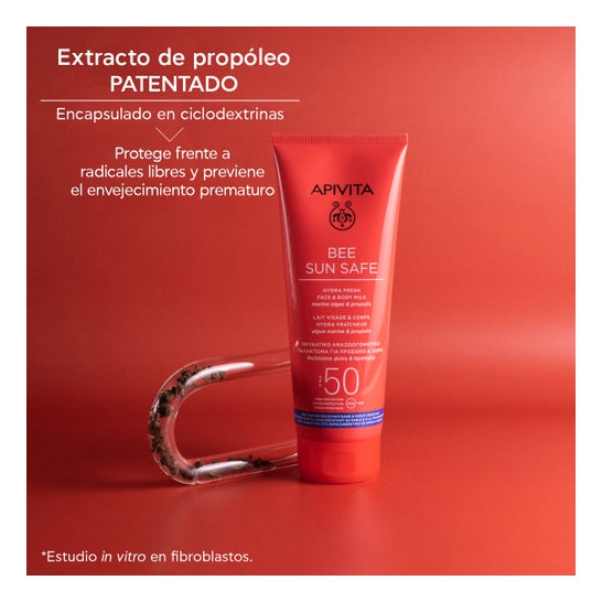 Apivita Bee Sun Safe Leche Travel Spf50 100 ml