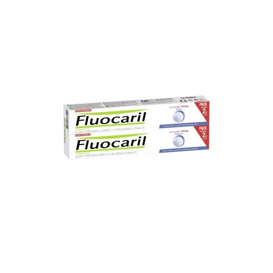 Fluocaril Bi-Fluorierte Zahnpasta 145mg Zahnfleisch 2x75ml
