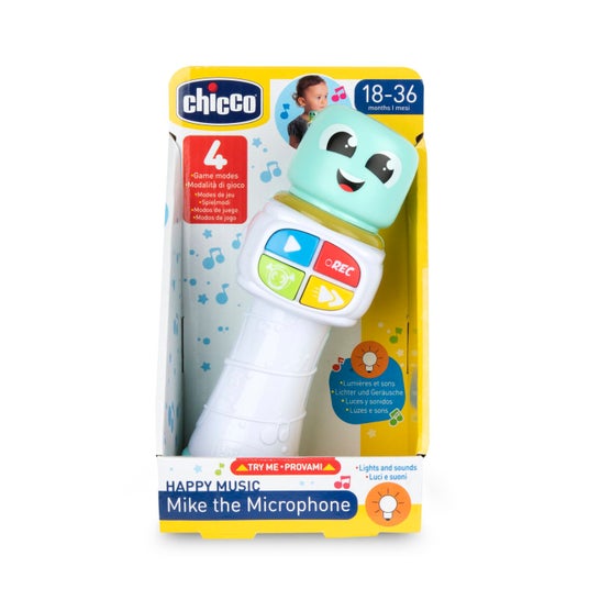 Chicco Happy Music Mike O Microfone 18-36M 1 Unidade