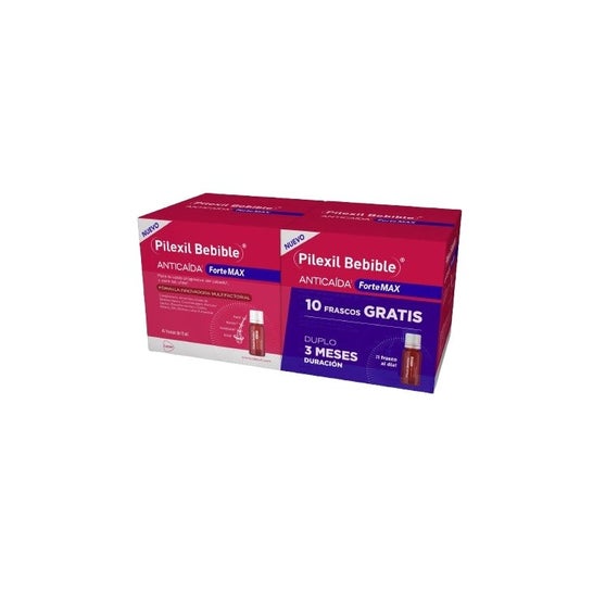 Pilexil Bebible Anticaída Forte Max 2x45uds