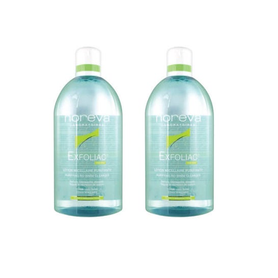 Acqua micellare esfoliante 2x500ml
