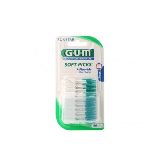 Gum Soft-Picks Interdental Sticks Large 40 Units
