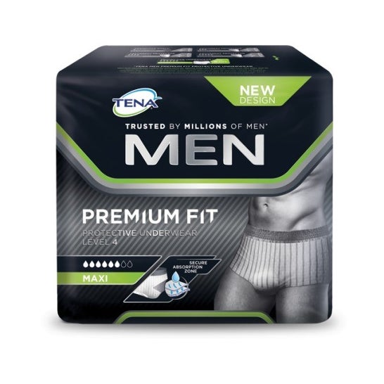 TENA Men Premium Fit Protective Underwear Talla M 12uds