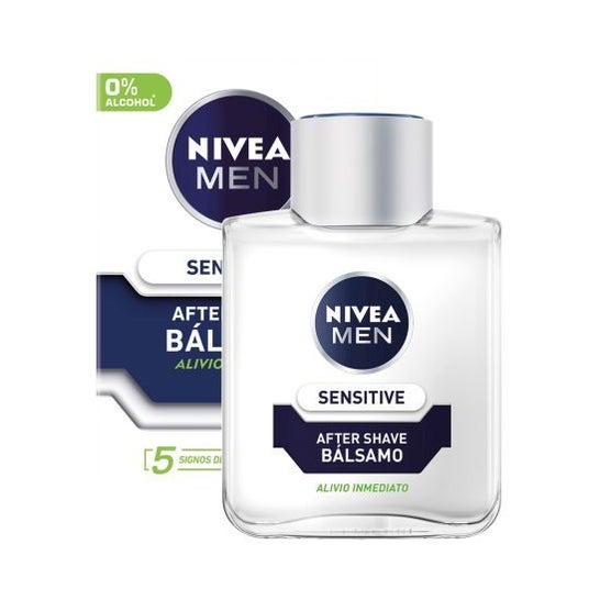 Nivea Men Sensitive After Shave Bálsamo 0% Alcohol 100ml