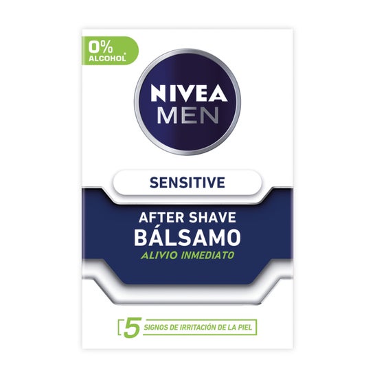 Nivea Men Sensitive After Shave Bálsamo 0% Alcohol 100ml