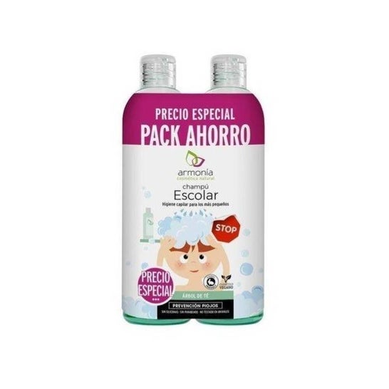 Armonia School Shampoo Family Pack 2X300ml