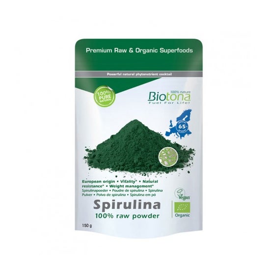 Biotona Espirulina Vegano Polvo Superfood Bio 150g