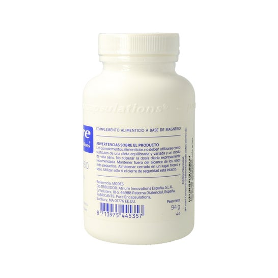 Pure Encapsulations Magnesium Bisglycinate 90 vcaps