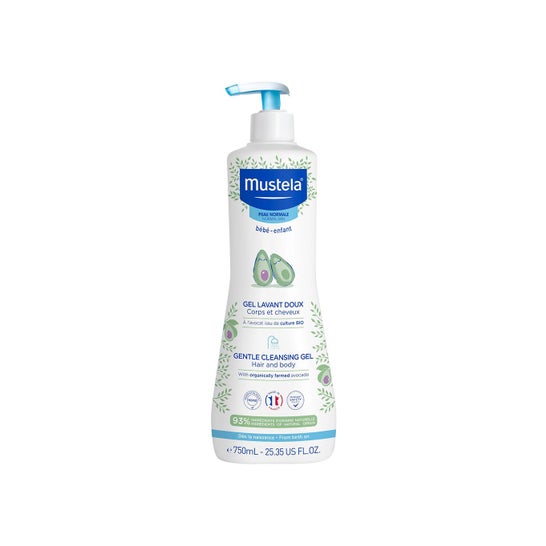 Mustela™ Gentle cleansing gel 750 ml