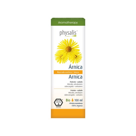 Physalis Organic arnica vegetable oil 100ml