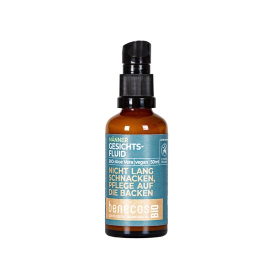 Benecos Bio Men Fluido Facial Aloe Vera 50 ml