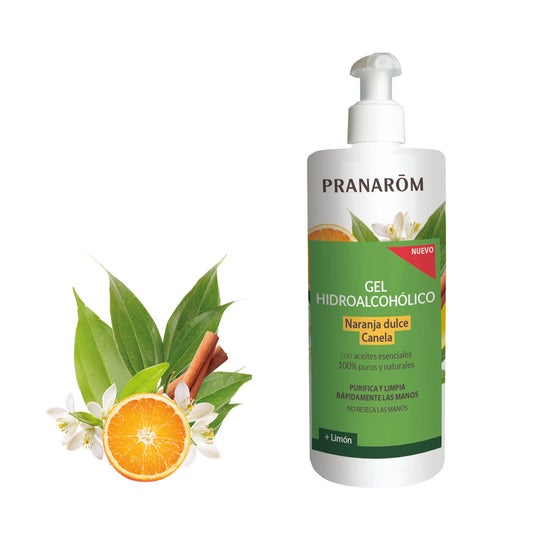 Aromaforce Gel Hydro-Alcoolique Naranja Dulce Canela 500ml