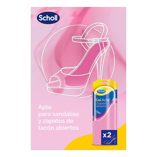 Scholl Gel Activ Zapatos Abiertos 1par