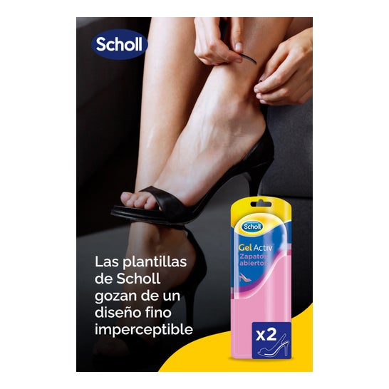 Scholl Gel Activ Zapatos Abiertos 1par