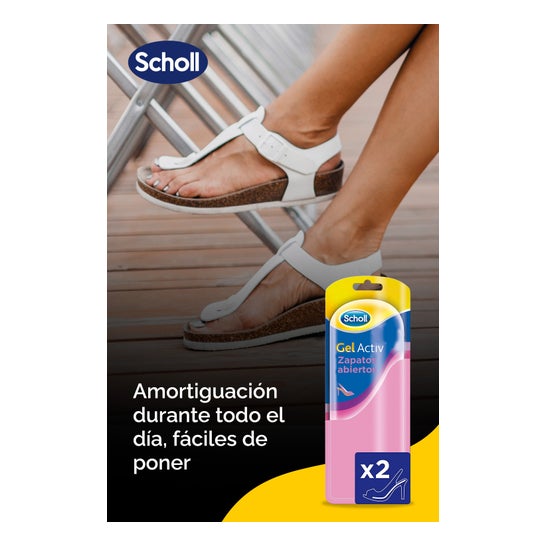 Scholl Gel Activ Zapatos Abiertos 1par