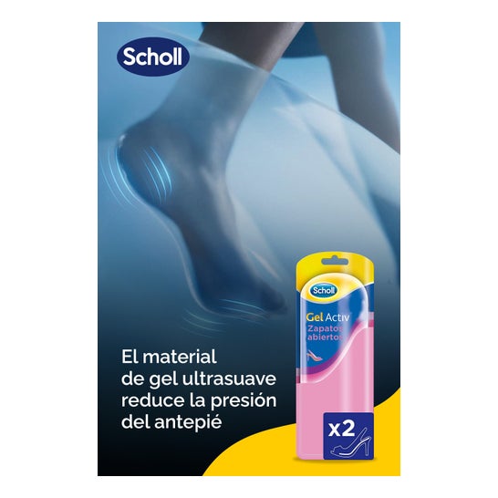 Scholl Gel Activ Zapatos Abiertos 1par