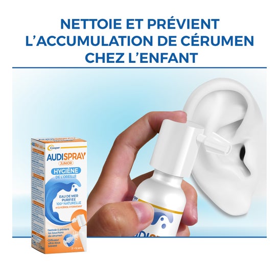 Audispray Junior øre uden gas 15ml