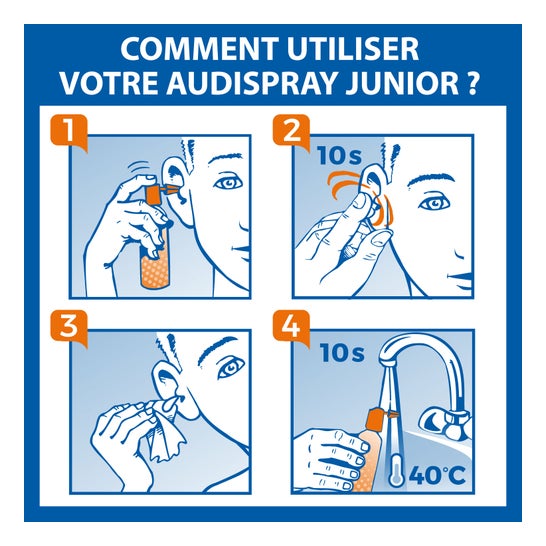 Audispray Junior øre uden gas 15ml