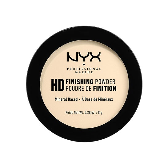 NYX Hd Finishing Powder Mineral Based #Banana 8 Gr