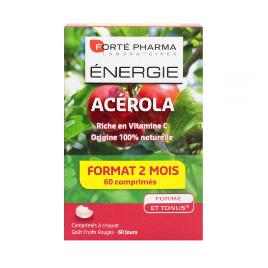 Fort Pharma - Energie Acrola 60 tabletten kauwtabletten