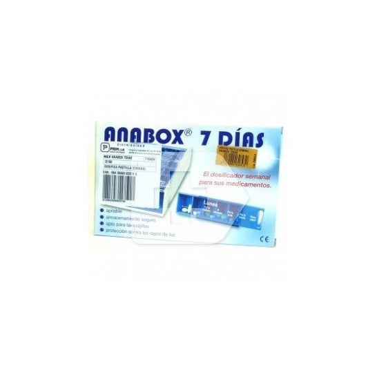 Anabox 7 Días pastillero 1ud