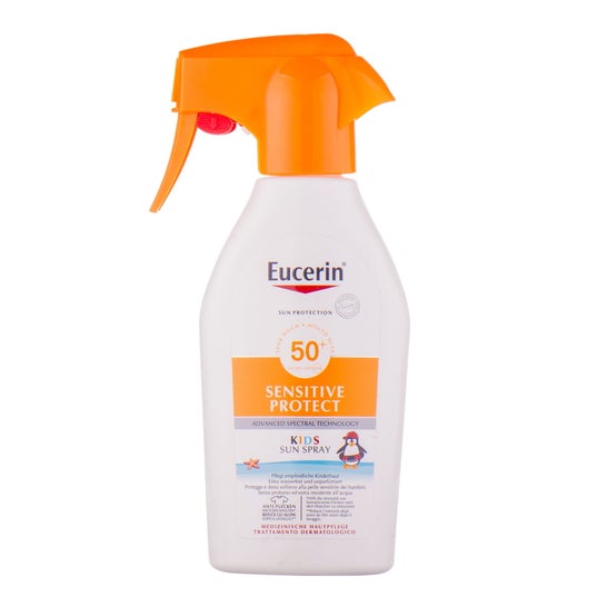 Eucerin Sun Trigger Spray Spray bambini SPF50 300Ml di Eucerin Sun Trigger Spray per bambini SPF50 300Ml