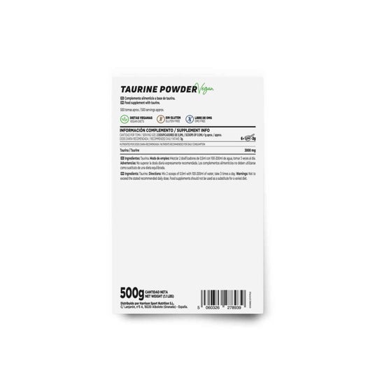 HSN L-Taurina en Polvo 500 g