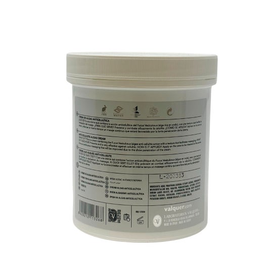 Valquer Bullon Crema De Algas Anticelulitica 500 Ml