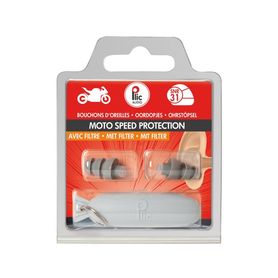 Plic Audio Tapones Filtro Especial Moto Speed Protection 3uds