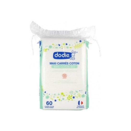 Dodie Maxi Piazze di cotone organico 60unts