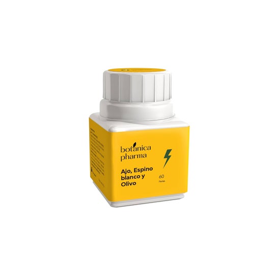 Botanicapharma Knoflook Espin Wit + Olijf 700 Mg 60 Parels