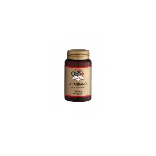 Obire Arándano rojo extracto seco 200 mg 60 caps