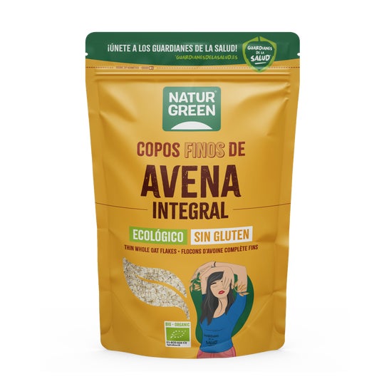 NaturGreen fiocchi d'avena NaturGreen Fine Gluten Free Oat Flakes Bio 1 Kg