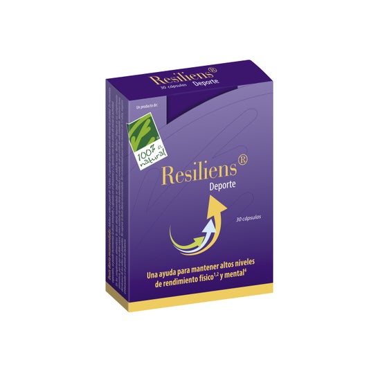 100% Natural Resiliens Sport 30 capsules