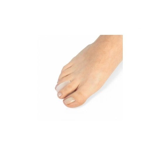 calcetines de compresión con forro de gel y protector de dedo gordo -  separador de dedos
