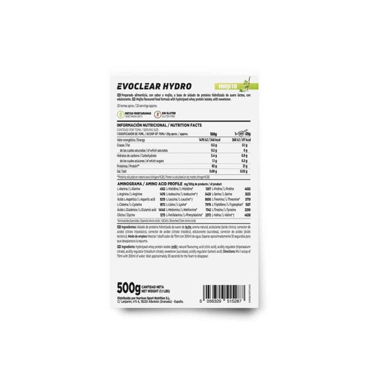 HSN Evoclear Hydro Mojito 500 g