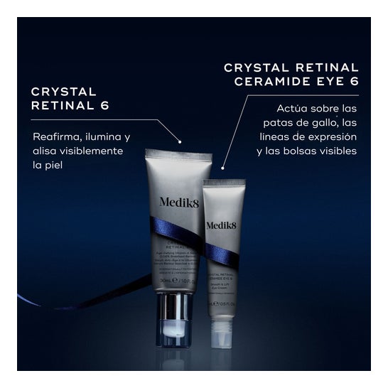 Medik8 Set Retinal Recharge Crystal Retinal 6 30ml + Crystal Retinal Ceramide Eye 6 15ml