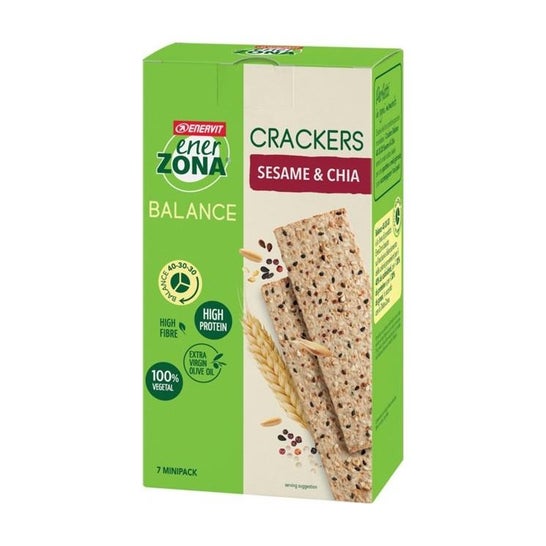 Enerzona Crackers Sésamo Chía 175g