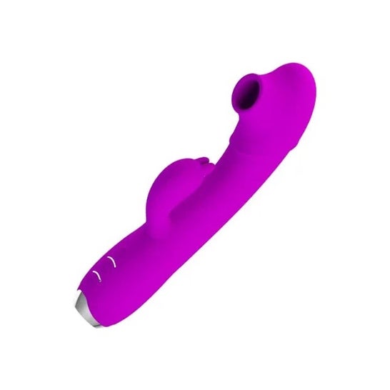 Pretty Love Regina Vibrador-Succionador Recargable Morado 1ud