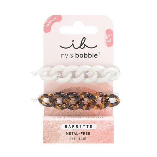 Invisibobble Ganchetas Too Glam To Give a Damn 2 uds