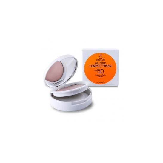 Youth Lab Oil Free Compact Cream Spf 50 Light Color 10g