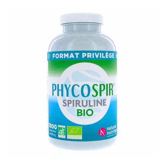 Natural Nutrition Espirulina Phycospir 1000caps